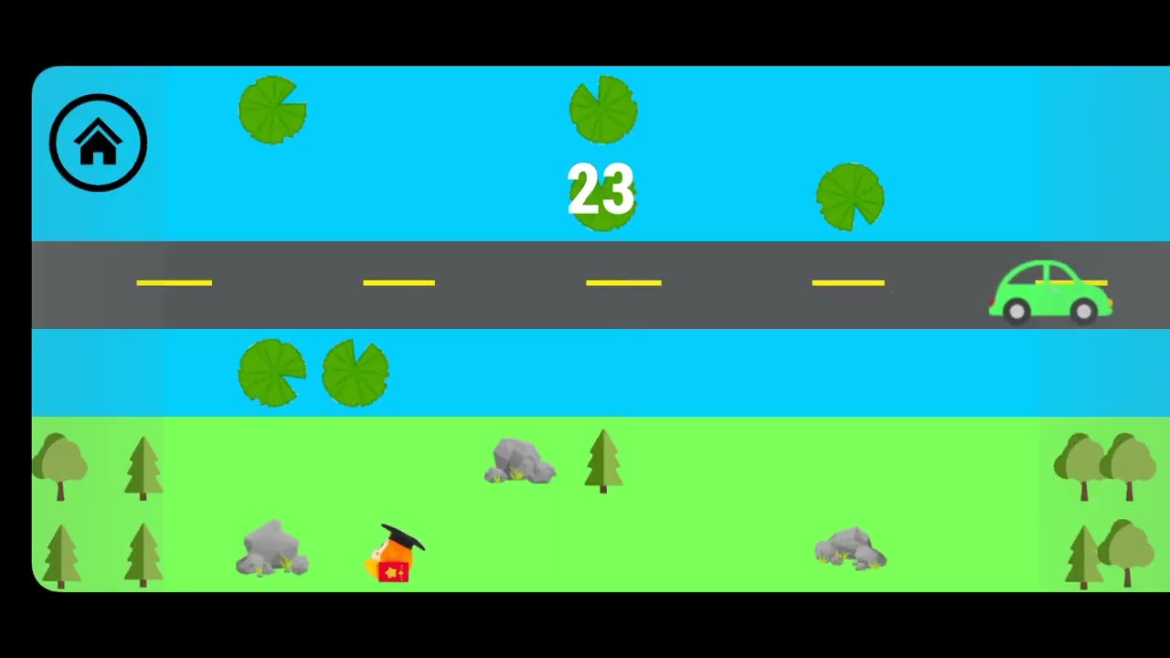 Crossy Road parody gameplay